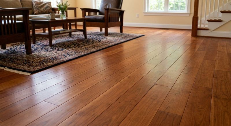 Cherry Floor Installation in Waynesboro, PA