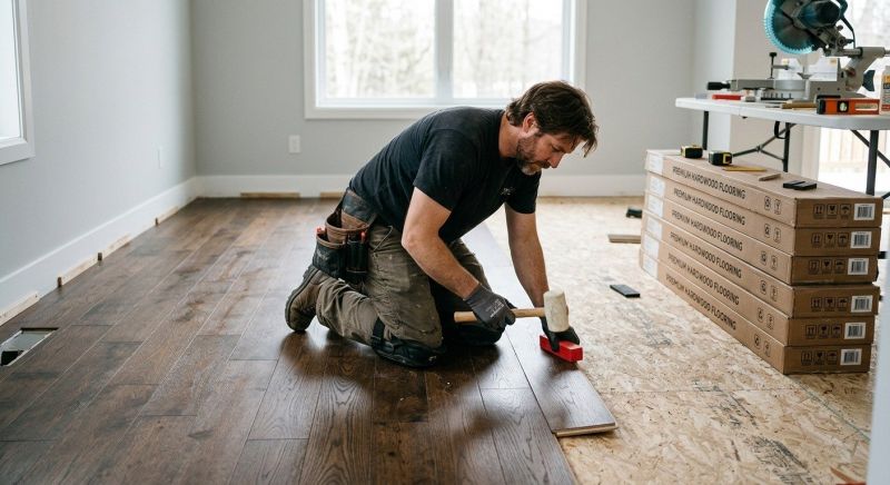 Hardwood Floor Installation in Fairfield, PA
