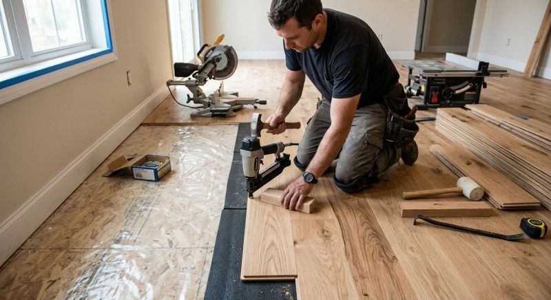 Hardwood Floor Installation in Hagerstown, MD