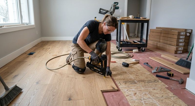 Hardwood Floor Installation in Hagerstown, MD