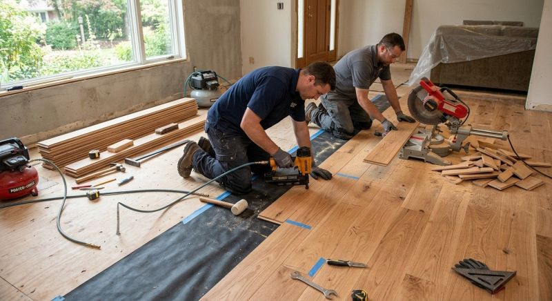 Hardwood Floor Installation in Upperstrasburg, PA