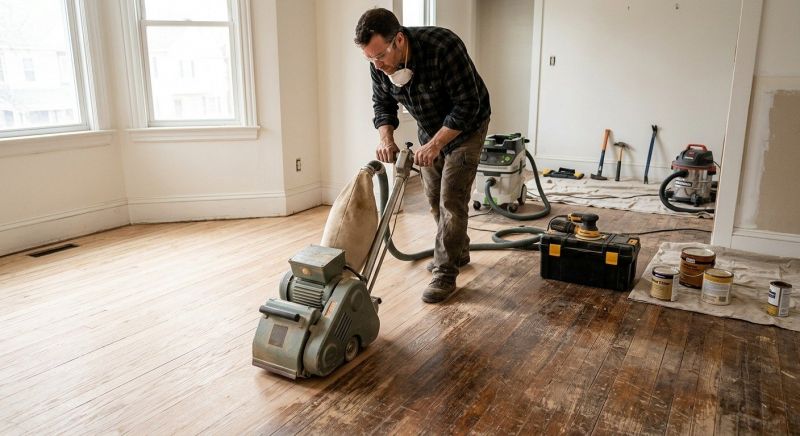 Hardwood Floor Renovation in Chambersburg, PA