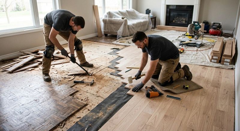 Hardwood Replacement in Cascade, MD