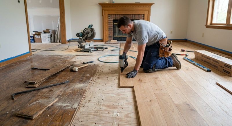 Hardwood Replacement in Chambersburg, PA