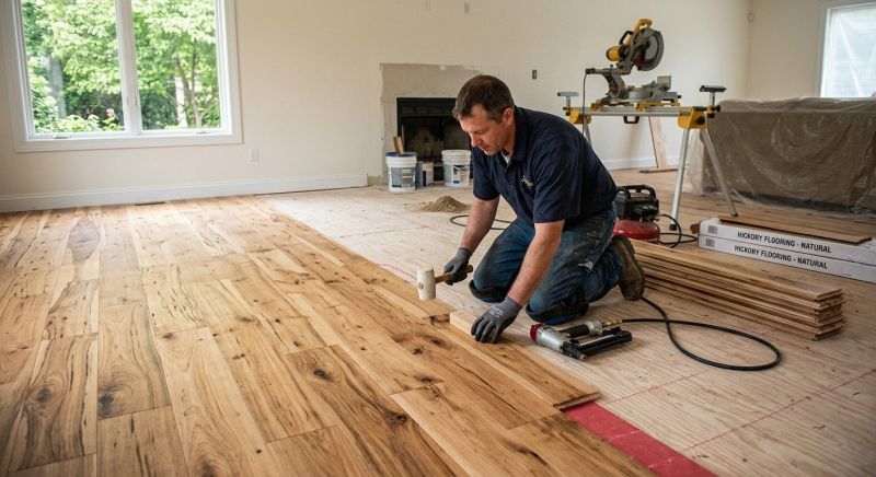 Hickory Floor Installation in Chambersburg, PA