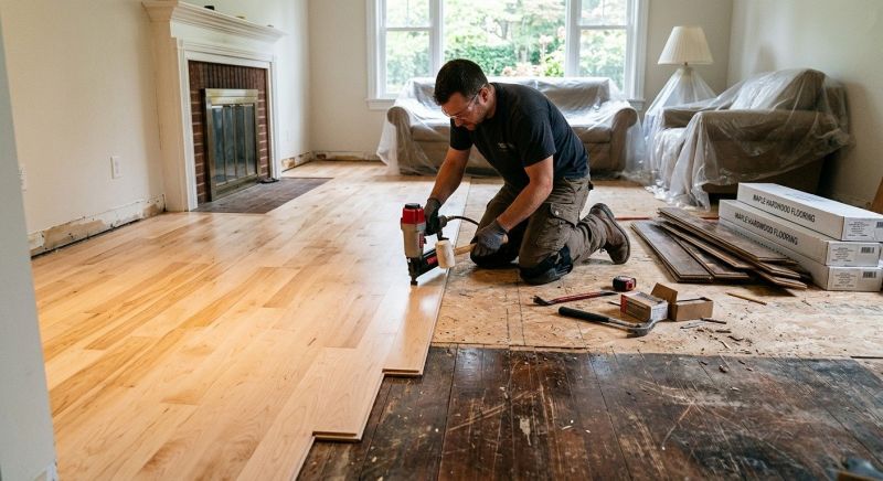 Maple Flooring Installation in Clear Spring, MD