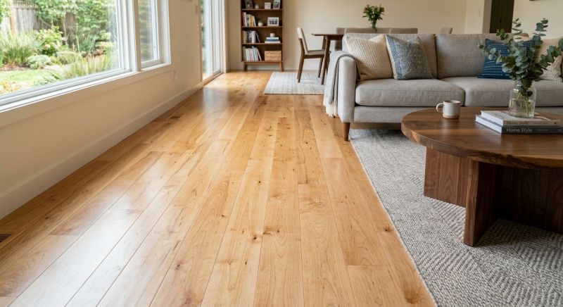 Maple Flooring Installation in Fayetteville, PA