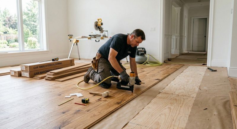 Oak Floor Installation in Clear Spring, MD