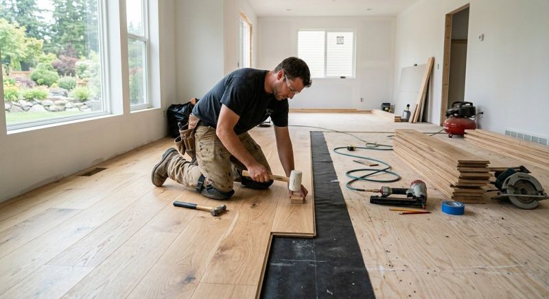 Oak Floor Replacement in Chambersburg, PA