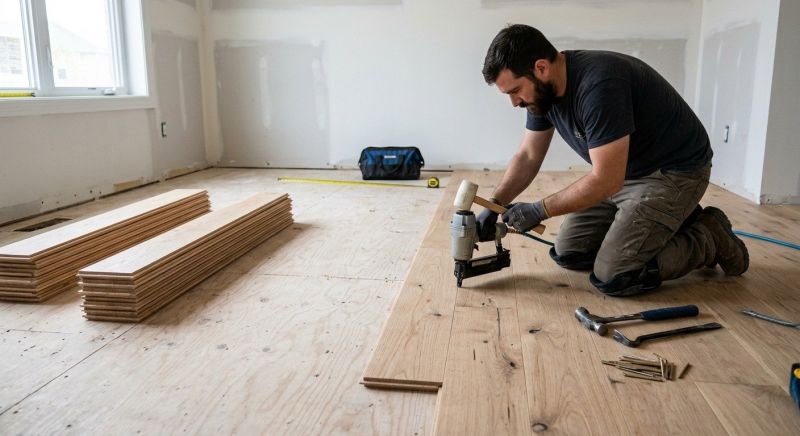 Oak Floor Replacement in Chambersburg, PA