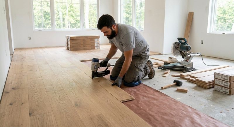 Oak Floor Replacement in Chambersburg, PA