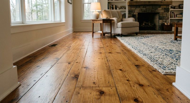 Pine Floor Installation in Chambersburg, PA