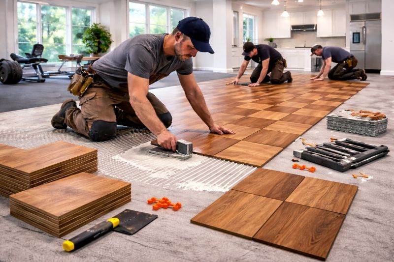 Teak Flooring Installation in Chambersburg, PA