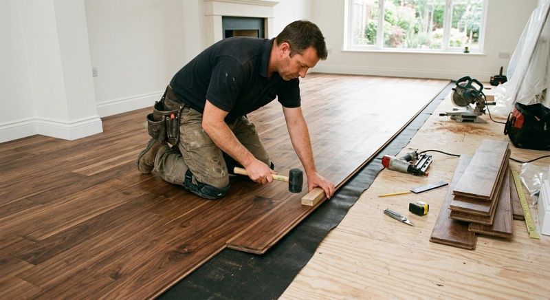 Walnut Flooring Installation in Chambersburg, PA