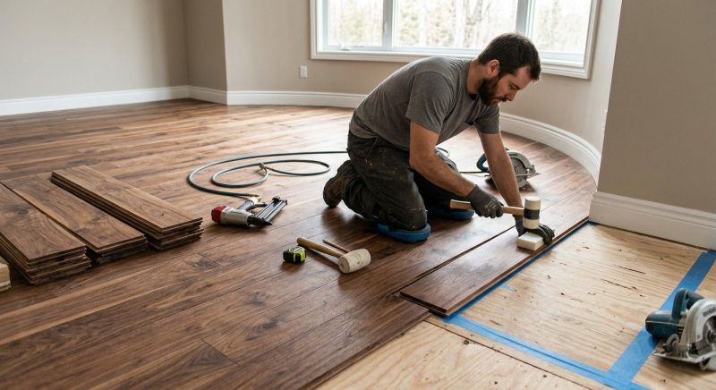 Walnut Flooring Installation in Chambersburg, PA