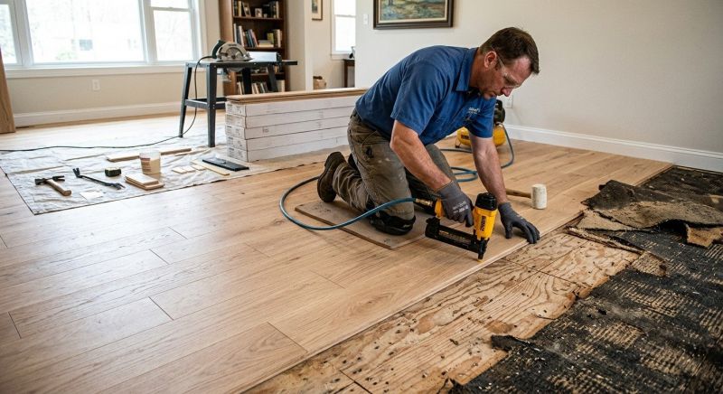 Wood Floor Replacement in Adams County, PA