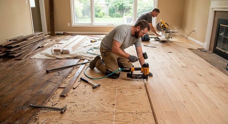 Wood Floor Replacement in Clear Spring, MD