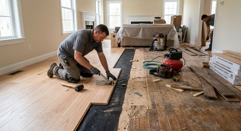 Wood Floor Replacement in Williamsport, MD